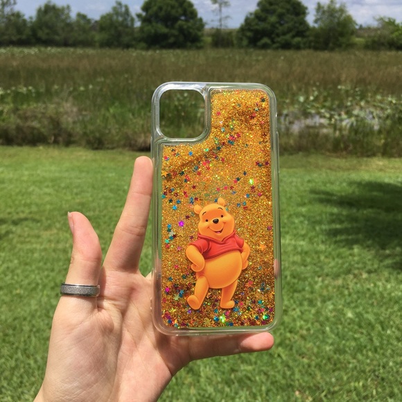 Winnie The Pooh Glitter Disney IPhone Case - Picture 2 of 15